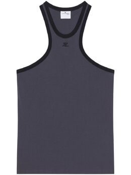 Courrèges: Чёрная майка 