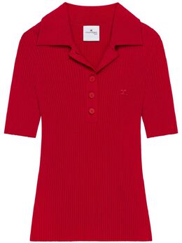 Courrèges: Яркое поло 