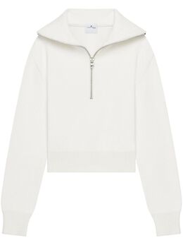 Courrèges: Белый свитер 