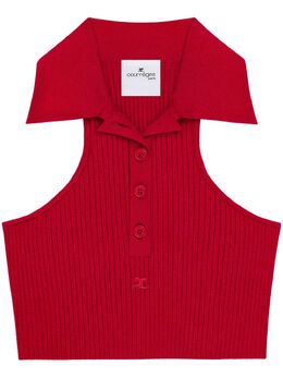 Courrèges: Трикотажная майка 