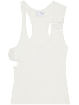 Courrèges: Белая майка 