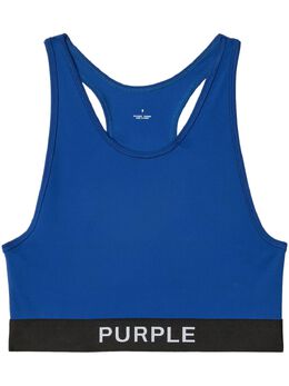 Purple Brand: Топ с принтом 
