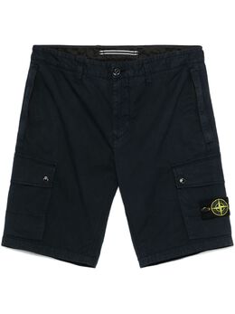 Stone Island: Синие шорты  Compass