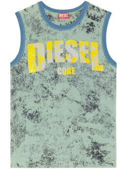 Diesel: Голубая майка 