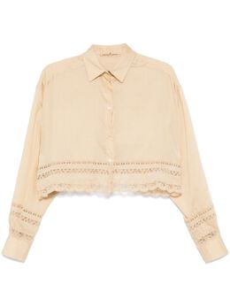 Ermanno Scervino: Рубашка с растительным принтом 
