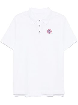 Canada Goose: Белое поло 