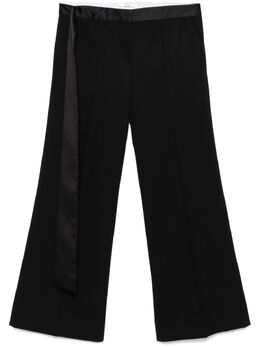Victoria Beckham: Атласные брюки 