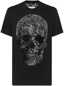 Philipp Plein: Футболка  Skull с принтом