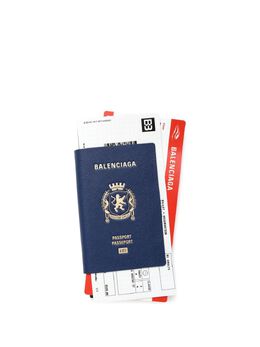 Balenciaga: Голубой кошелёк 