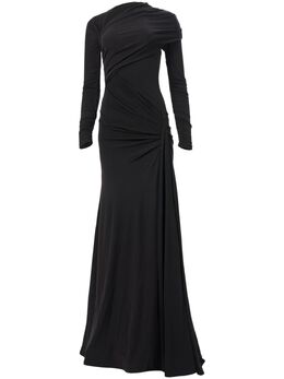 Carolina Herrera: Драпированное платье 