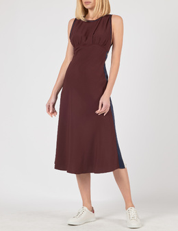 ELISABETTA FRANCHI: Бордовое платье 