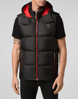 Philipp Plein: Кожаный жилет 
