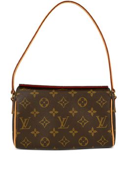 Louis Vuitton Pre-Owned: Коричневая сумка 
