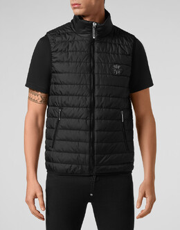 Philipp Plein: Кожаный жилет 