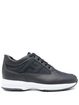 Hogan: Голубые кроссовки  Interactive sneakers