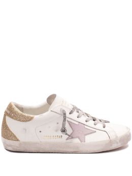 Golden Goose: Белые кроссовки  Super Star