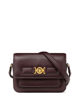 Versace: Коричневая сумка  Medusa Biggie