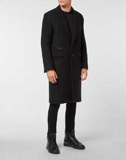 Philipp Plein: Чёрное пальто 