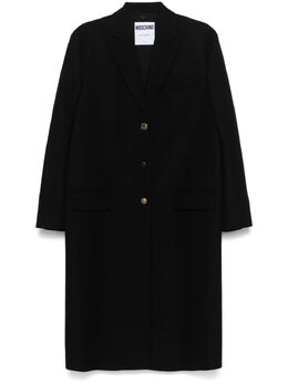 Moschino: Однобортное пальто 