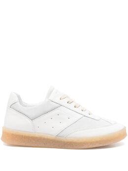 MM6 Maison Margiela: Белые кроссовки 