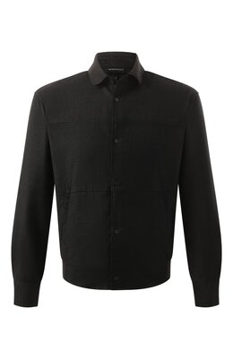 Emporio Armani: Рубашка из шерсти 