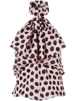 Nina Ricci: Блуза с бантом 