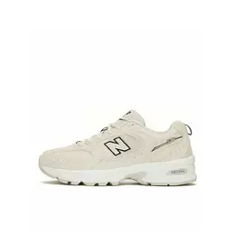 New Balance: Бежевые кроссовки 