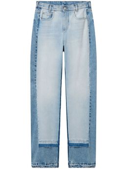 Stella McCartney: Двухцветные джинсы 