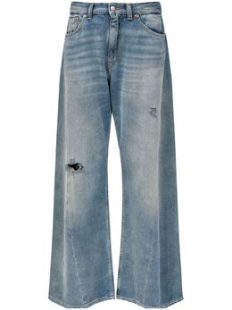 MM6 Maison Margiela: Рваные джинсы 