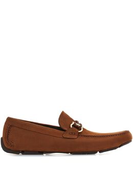 Ferragamo: Коричневые туфли  Gancini