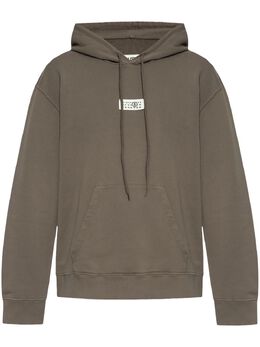 MM6 Maison Margiela: Толстовка цвета хаки 