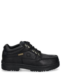 Timberland: Чёрные ботинки 