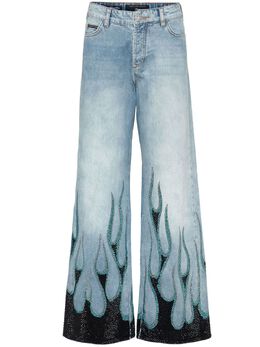 Philipp Plein: Светлые джинсы 