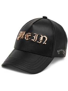 Philipp Plein: Чёрная кепка  Gothic Plein