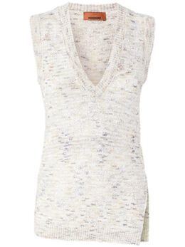 Missoni: Белый жилет 