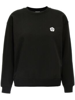 Kenzo: Свитшот с цветочным принтом 
