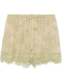 Blumarine: Шорты с растительным принтом 