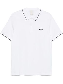 Calvin Klein: Белое поло 