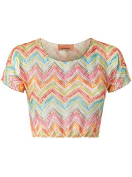 Missoni: Трикотажный топ 