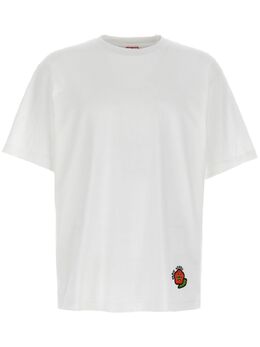 Kenzo: Белая футболка 