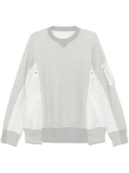 sacai: Светлый свитшот 