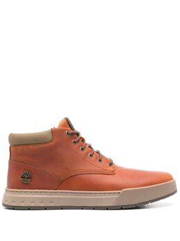Timberland: Коричневые кроссовки 