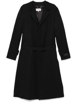 MM6 Maison Margiela: Чёрный плащ 