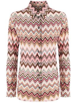 Missoni: Розовая рубашка 