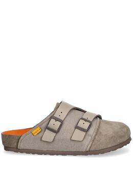 Birkenstock: Коричневые сабо 