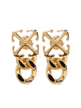 Off-White: Серьги  Arrow