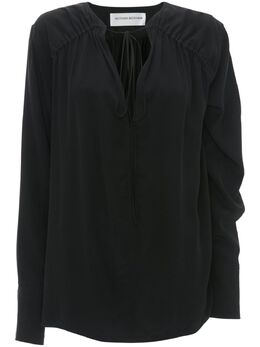 Victoria Beckham: Чёрная блуза 