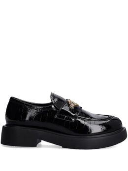 Love Moschino: Чёрные лоферы 