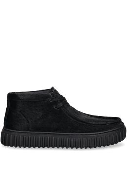 Clarks Originals: Чёрные ботинки 