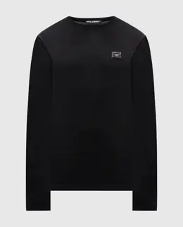 Dolce&Gabbana: Чёрный свитшот 